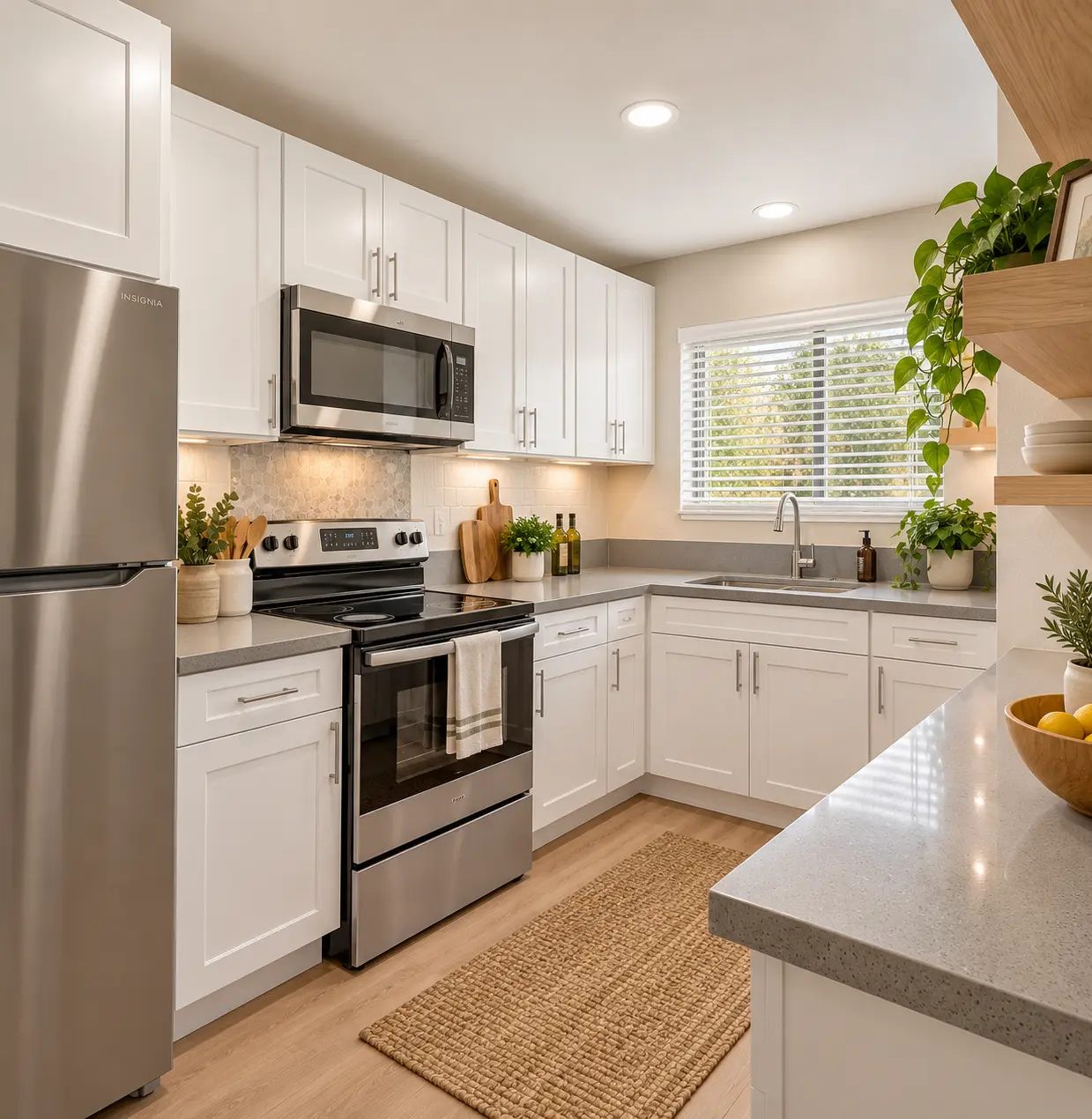 Apartment interior for Unit 8 at Palm View Village Inglewood in Inglewood, CA