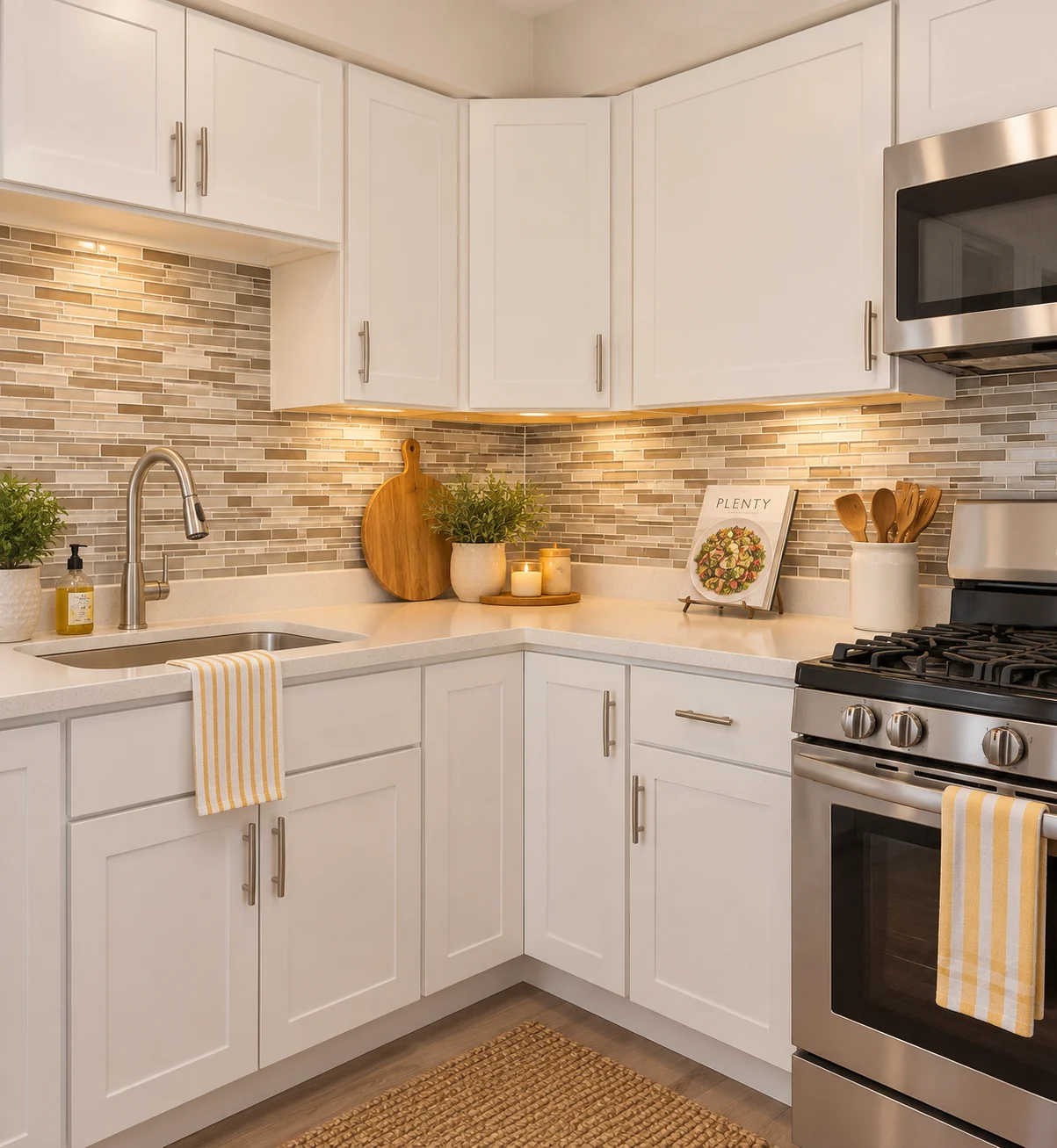 Apartment interior for Unit D1 at Palm View Village Torrance in Torrance, CA